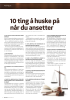 10 ting å huske på når du ansetter
