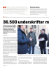 36.500 underskrifter mot avskilting av lærere