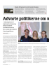 Advarte politikerne om utflytting