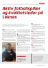Aktiv fotballspiller og kvalitetsleder på Leknes