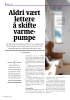 Aldri vært lettere å skifte varmepumpe