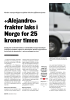 «Alejandro» frakter laks i Norge for 25 kroner timen
