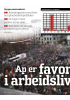 Ap er favoritten i arbeidslivsspørsmål