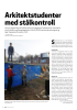 Arkitektstudenter med stålkontroll