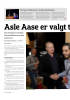 Asle Aase er valgt til ny leder i NFF