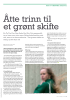 Åtte trinn til et grønt skifte