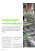 Automasjon i verdenstoppen