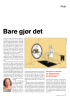Bare gjør det