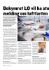 Bekymret LO vil ha stortingsmelding om luftfarten