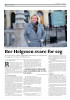 Ber Helgesen svare for seg