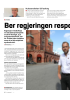 Ber regjeringen respeektere velgerne