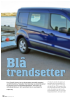 Blå trendsetter