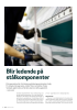Blir ledende på stålkomponenter