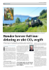 Bønder krever full inn- dekning av økt CO₂-avgift
