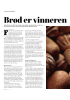 Brød er vinneren