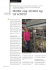 Bretter opp ermene og tar kontroll