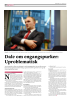 Dale om engangspurker: Uproblematisk