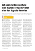 Det post-digitale samfund eller digitaliseringens væren eller den digitale dannelse