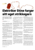 Elektriker Stine farger sitt eget strikkegarn