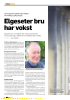 Elgeseter bru har vokst