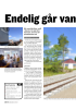 Endelig går vannet på skinner