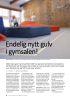 Endelig nytt gulv i gymsalen!