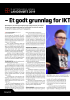 - Et godt grunnlag for IKT-satsing
