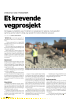 Et krevende vegprosjekt