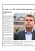 Et stort tap for arbeiderbevegelsen og fellesskapet