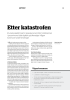 Etter katastrofen