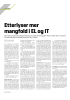 Etterlyser mer mangfold i EL og IT