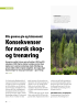 EUs grønne giv og taksonomi: Konsekvenser for norsk skogog trenæring