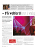 - Få velferd inn i valgkampen