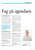 Fag på agendaen