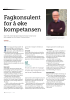 Fagkonsulent for å øke kompetansen
