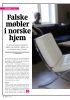Falske møbler i norske hjem