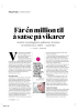 Får én million til å satse på vikarer