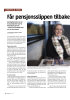 Får pensjonsslippen tilbake på papir
