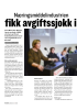 fikk avgiftssjokk i desember