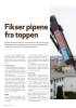 Fikser pipene fra toppen