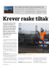 Flere ulykker og hendelser langs jernbanelinjer i fjor