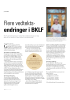 Flere vedtekts endringer i BKLF