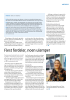 Flest fordeler, noen ulemper