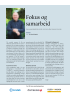 Fokus og samarbeid