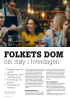 FOLKETS DOM om støy i hverdagen