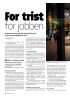 For trist for jobben
