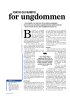 for ungdommen