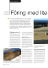 Fôring med lite grovfôr