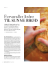 Forvandler linfrø TIL SUNNE BRØD