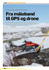 Fra måleband til GPS og drone